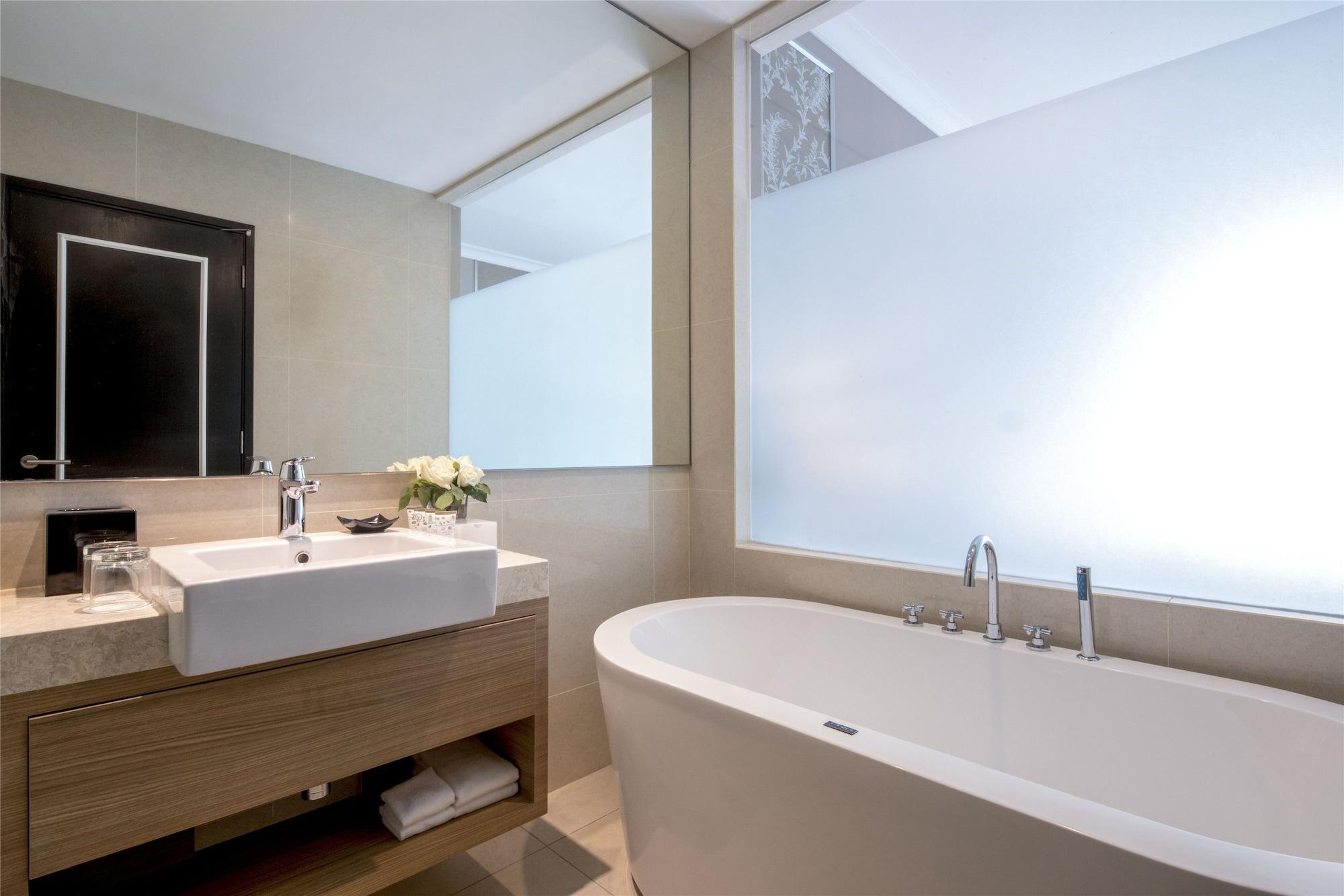 Готель Dorsett Hartamas Куала-Лумпур Екстер'єр фото Bathroom